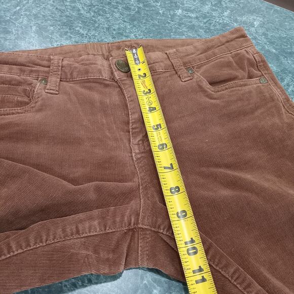 Kut From the Kloth Women's Tan Corduroy Pants Mid-Rise Straight Stretch Size 8 - Picture 12 of 16